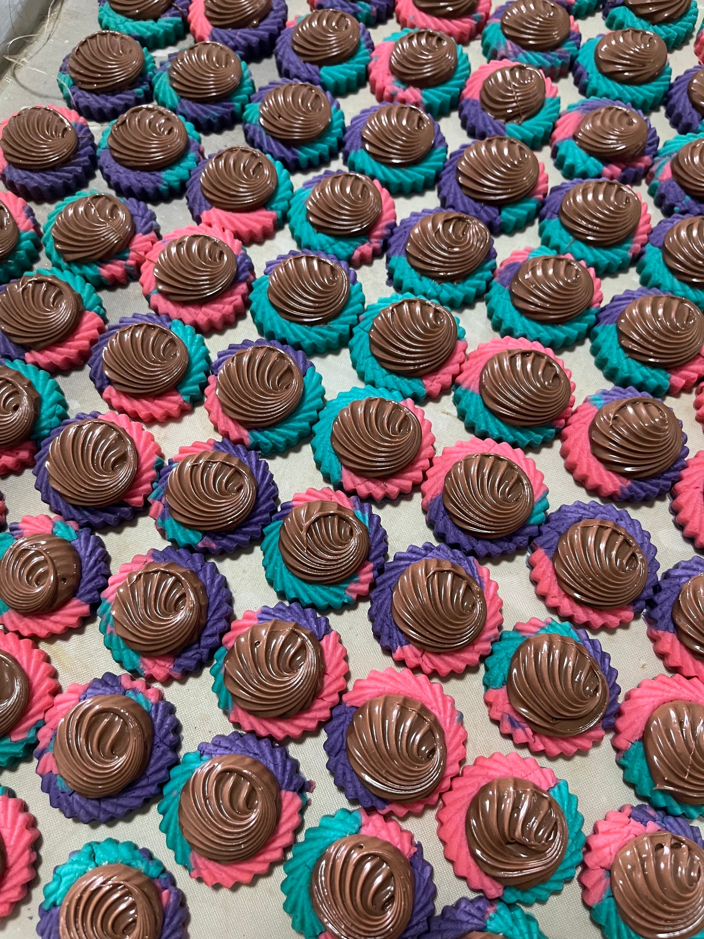Galaxy Nutella Tarts