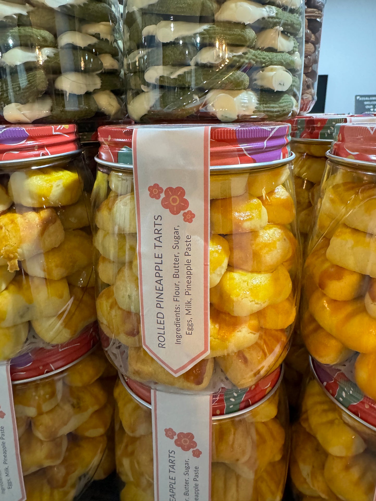 Rolled Pineapple Tarts