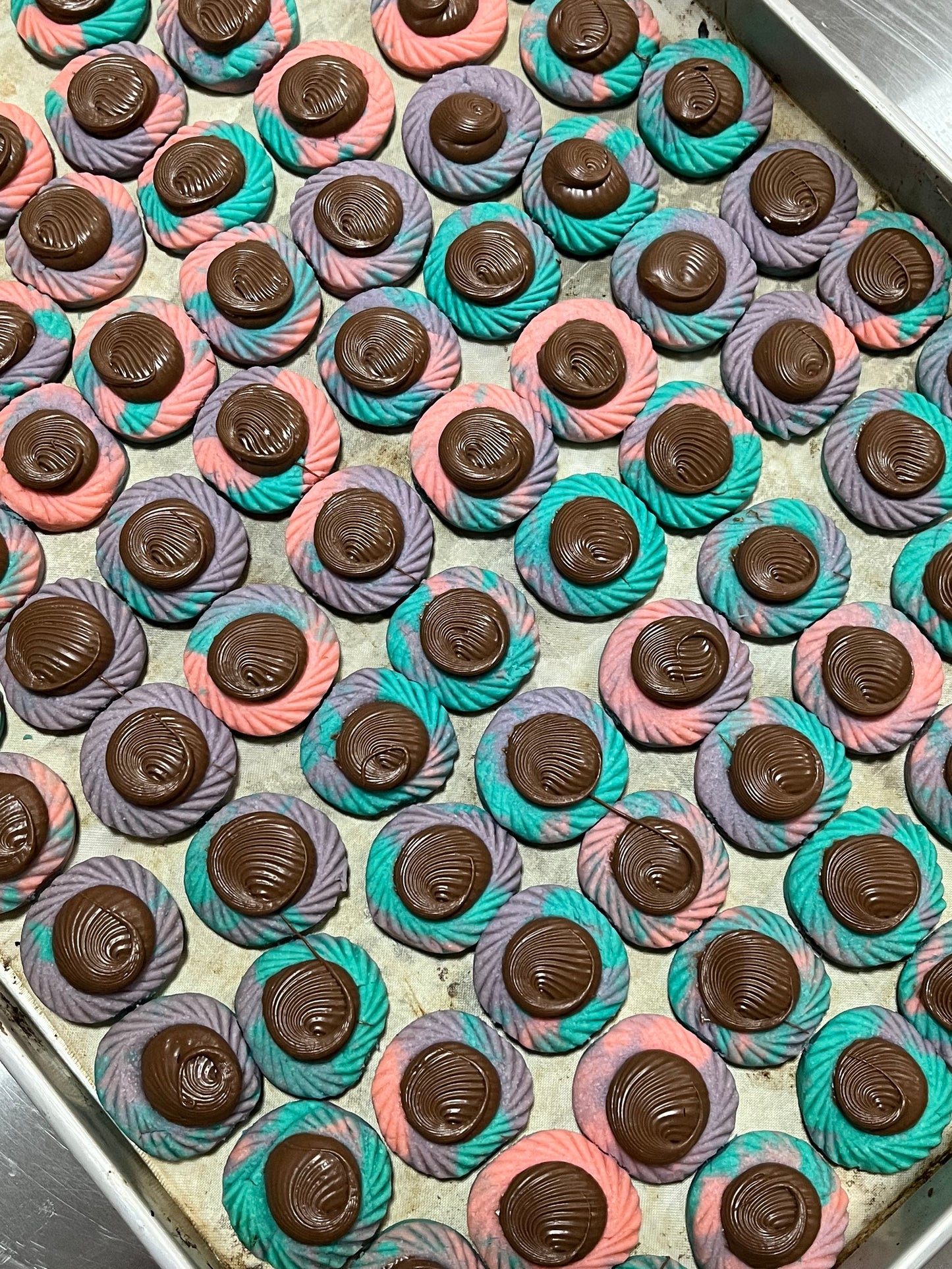 Galaxy Nutella Tarts