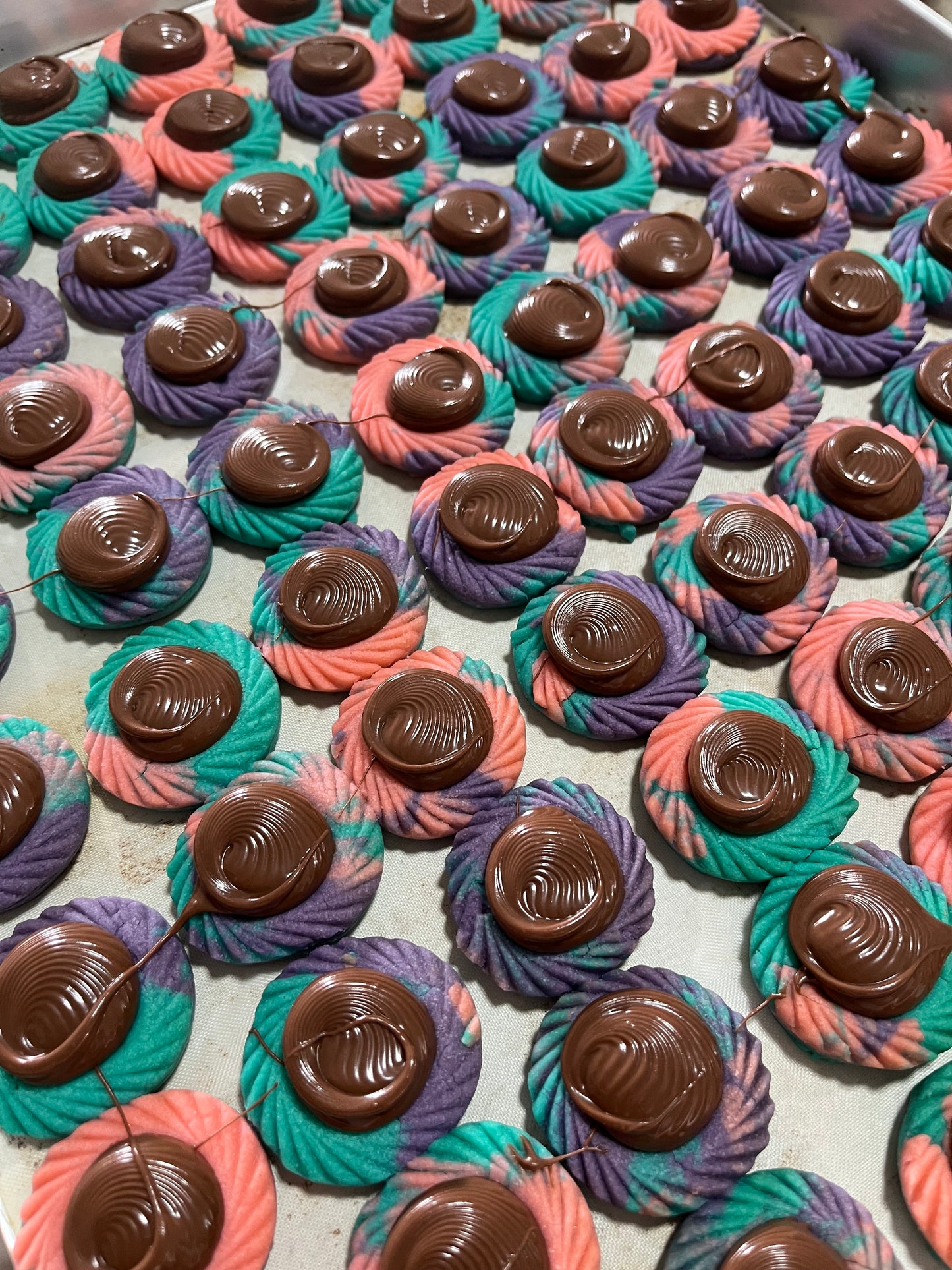 Galaxy Nutella Tarts
