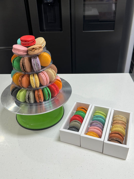 Assorted Macaron Tower