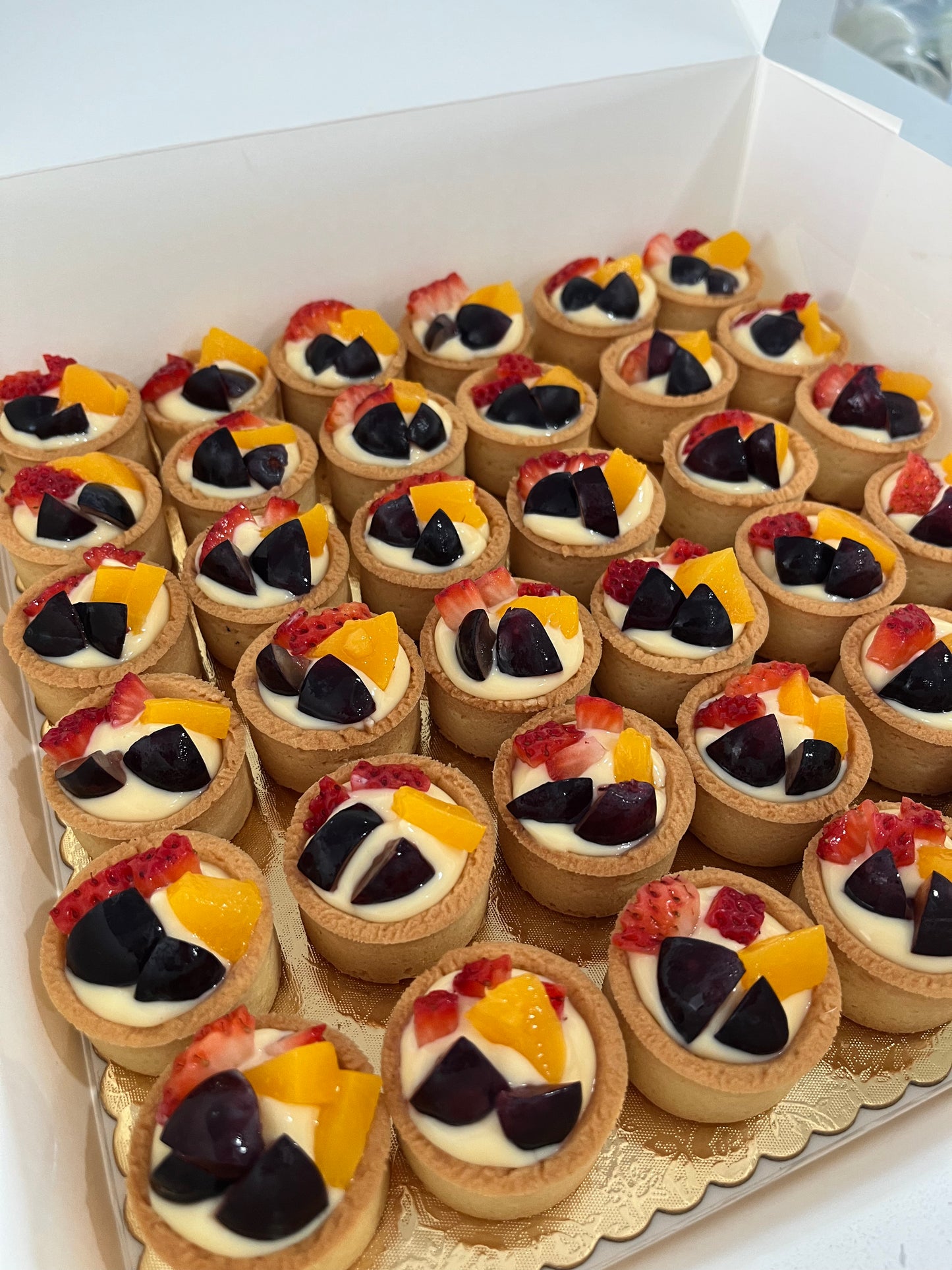 Mixed Mini Fruit Tarts