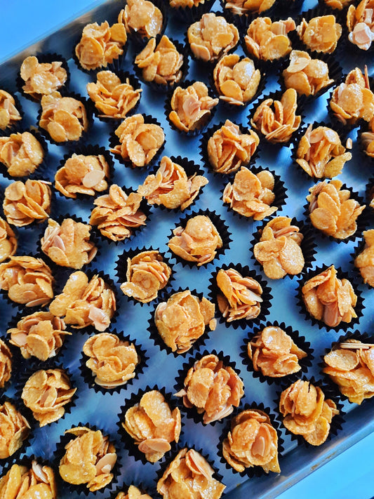 Honey Almond Cornflakes